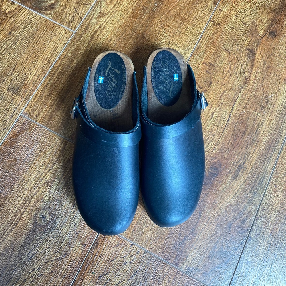 Lotta From Stockholm Black Clogs